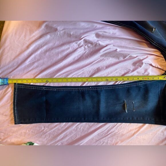 *NWT* Sexy Couture Size 5 Women’s Bedazzled Bootcut Jeans - Picture 8 of 9